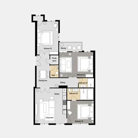 3br & 2,5bath Heaven Of Harmony 2 Theater View 布拉格